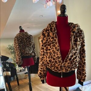 Leopard Print Women's Jacket